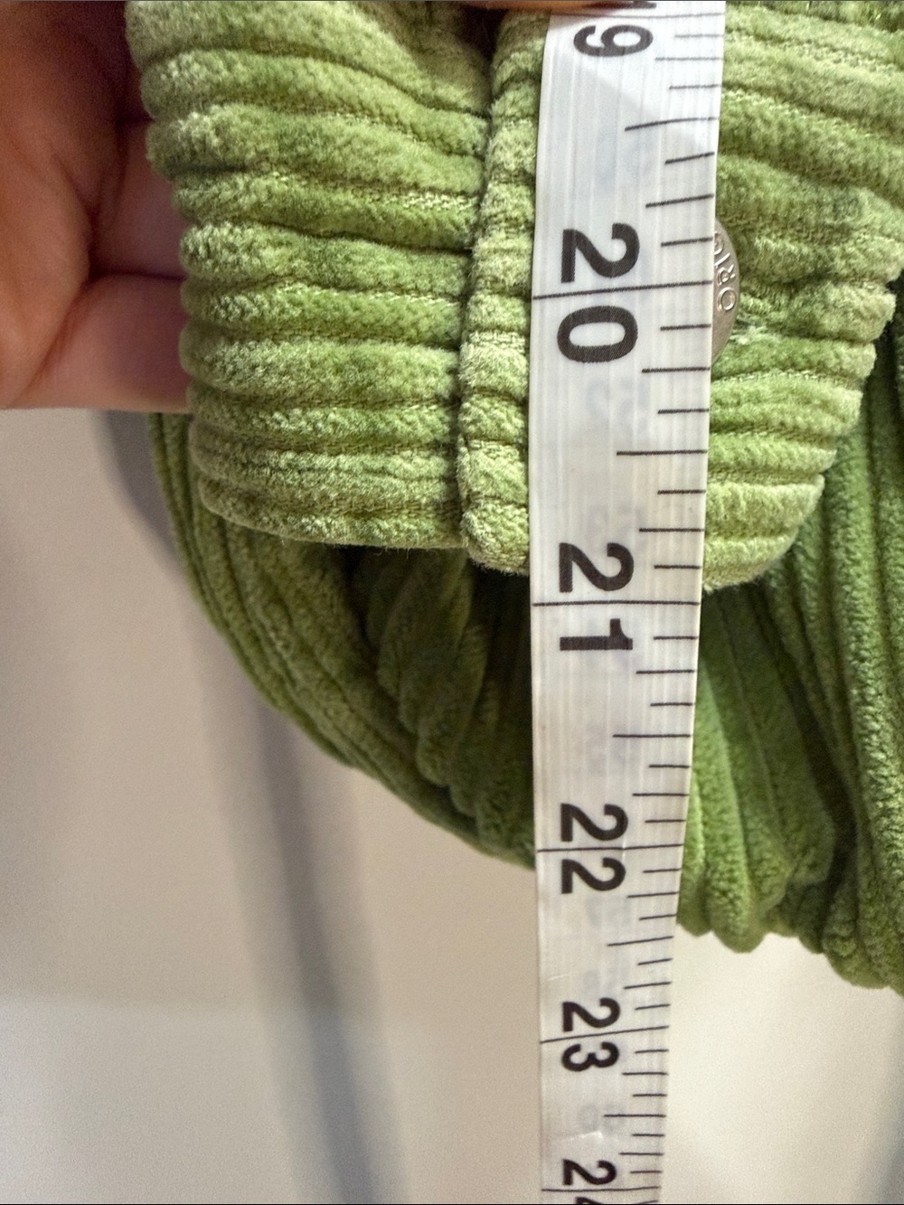725 Originals Vintage Women’s Olive Green Corduroy Zip Shirt Jacket Size Small - Picture 11 of 13